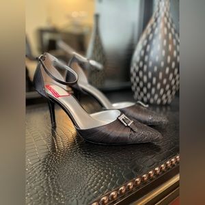 M by Marinelli Pointed Toe Black Heels